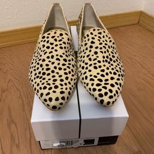 Dolce Vita Gail Leopard Calf Hair Flats